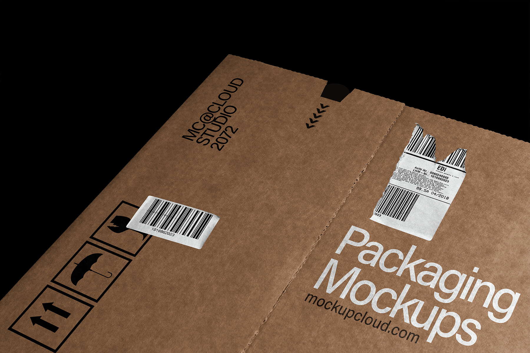 Post Packaging Mockups Kit 10