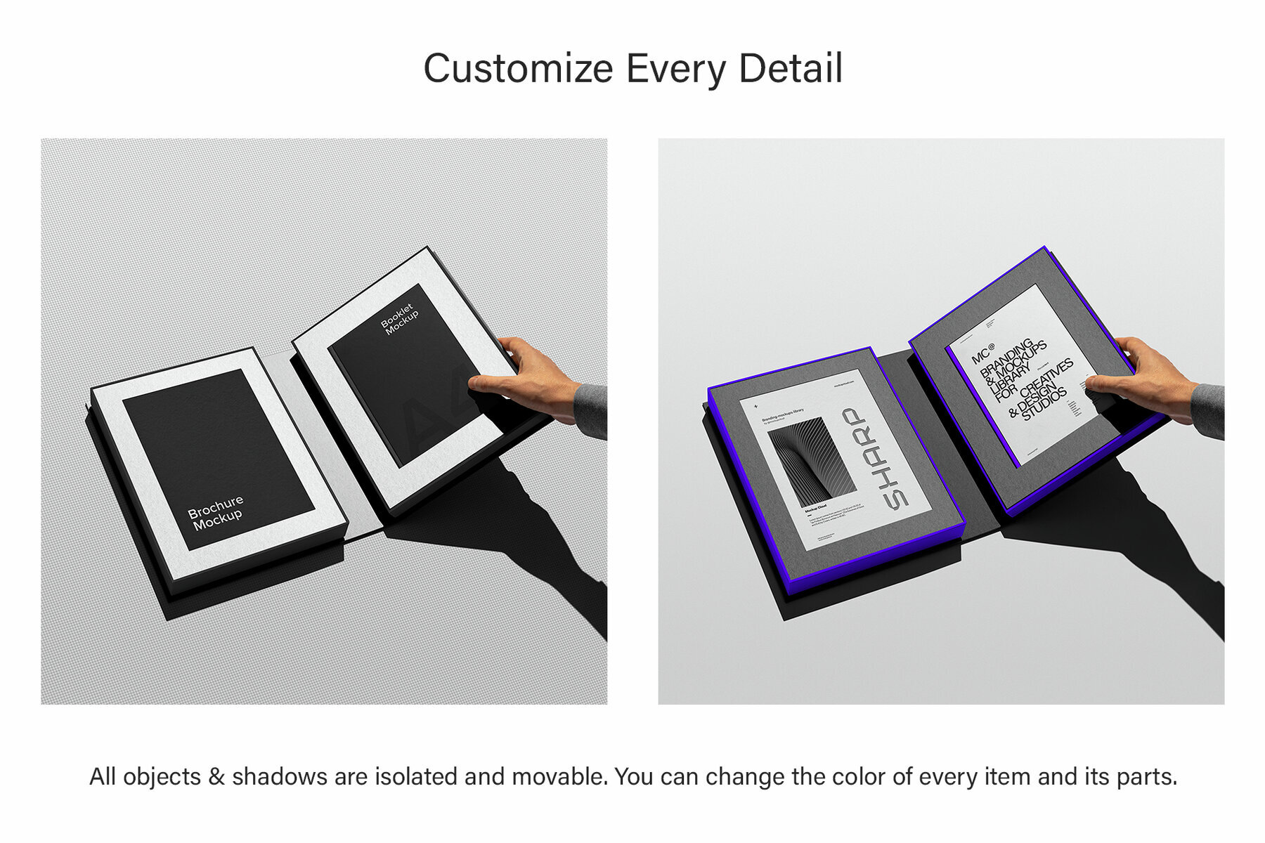 Sharp Branding Mockups Bundle 2