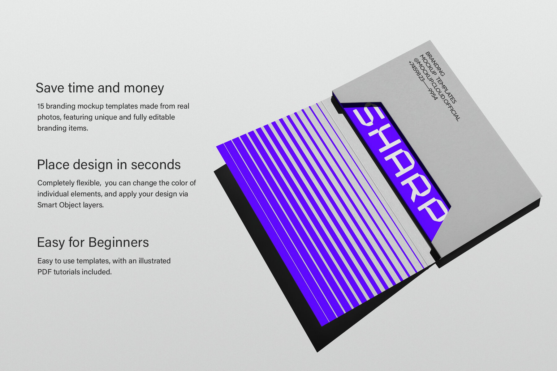 Sharp Branding Mockups Bundle 4