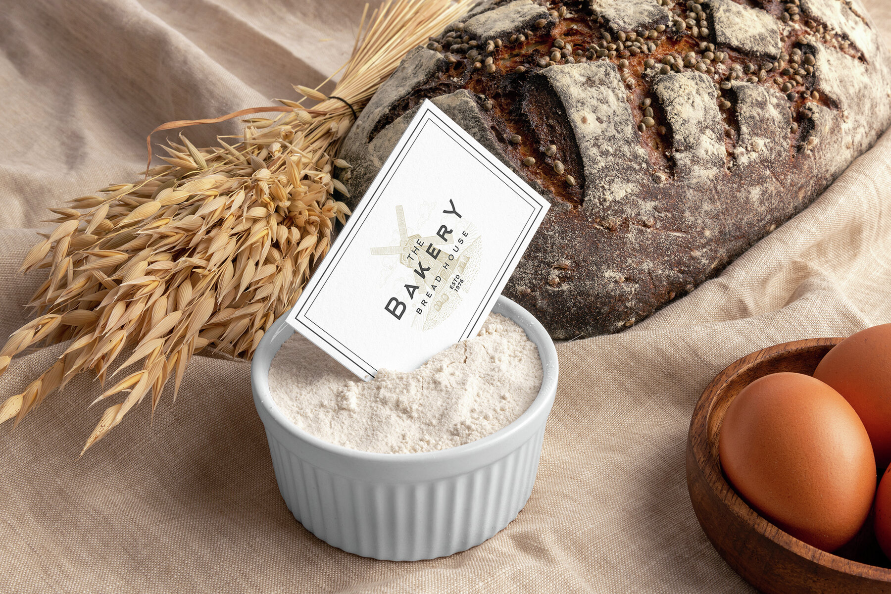 Bakery Branding Mockups Kit 5