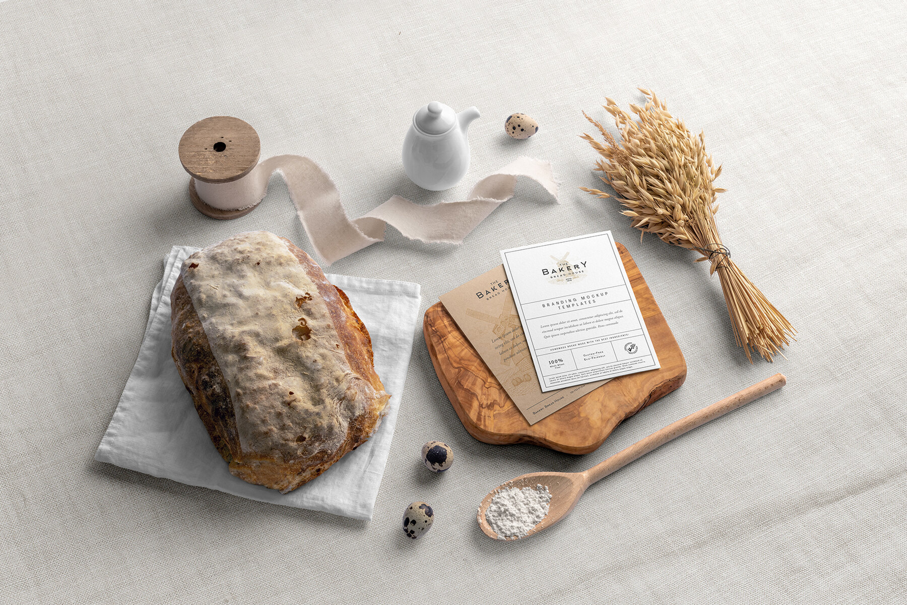 Bakery Branding Mockups Kit 8