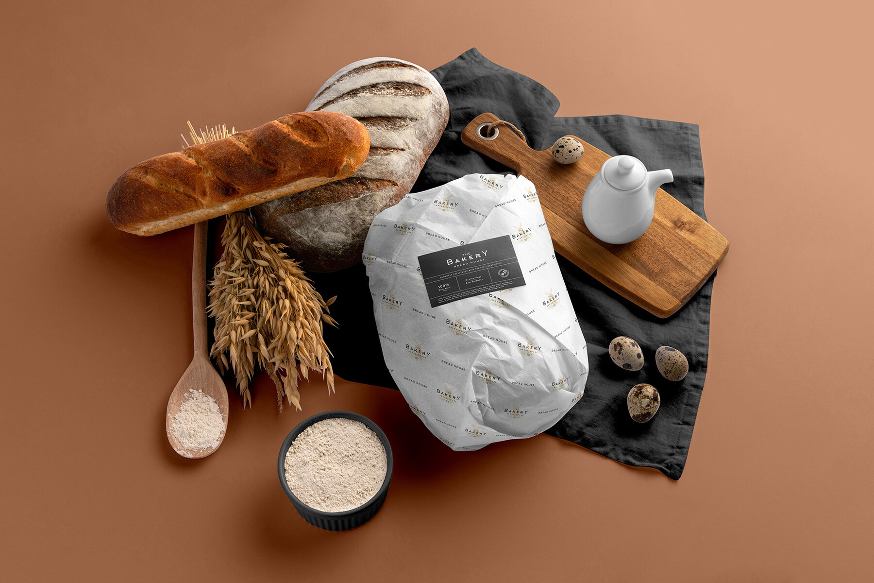 Bakery Branding Mockups Kit 10