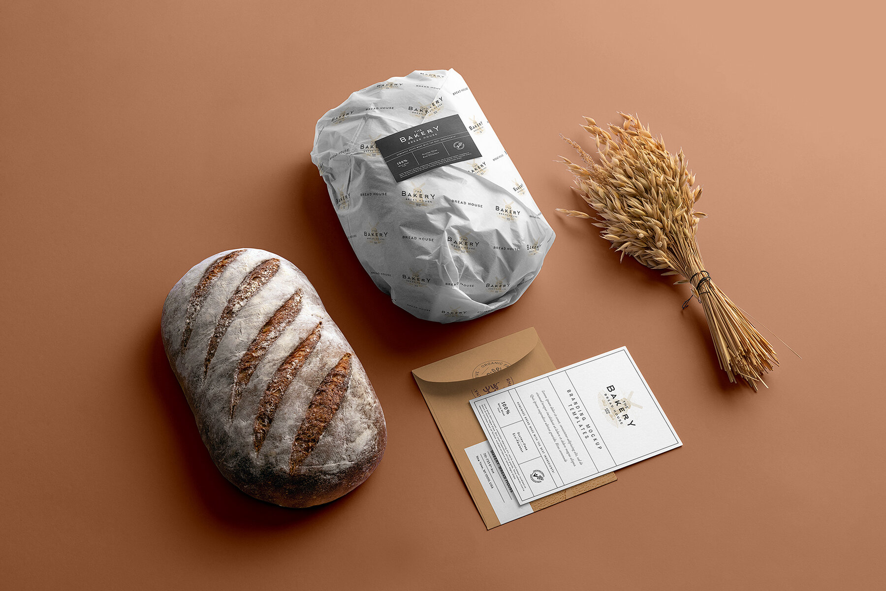 Bakery Branding Mockups Kit 11