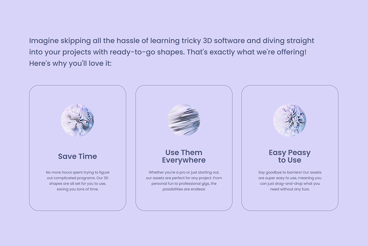 3D Abstra Spheres   60 illustrations 6