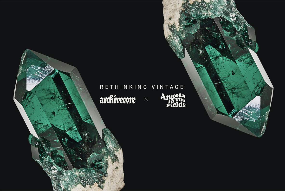 Crystal Specimens Vintage Clipart 5