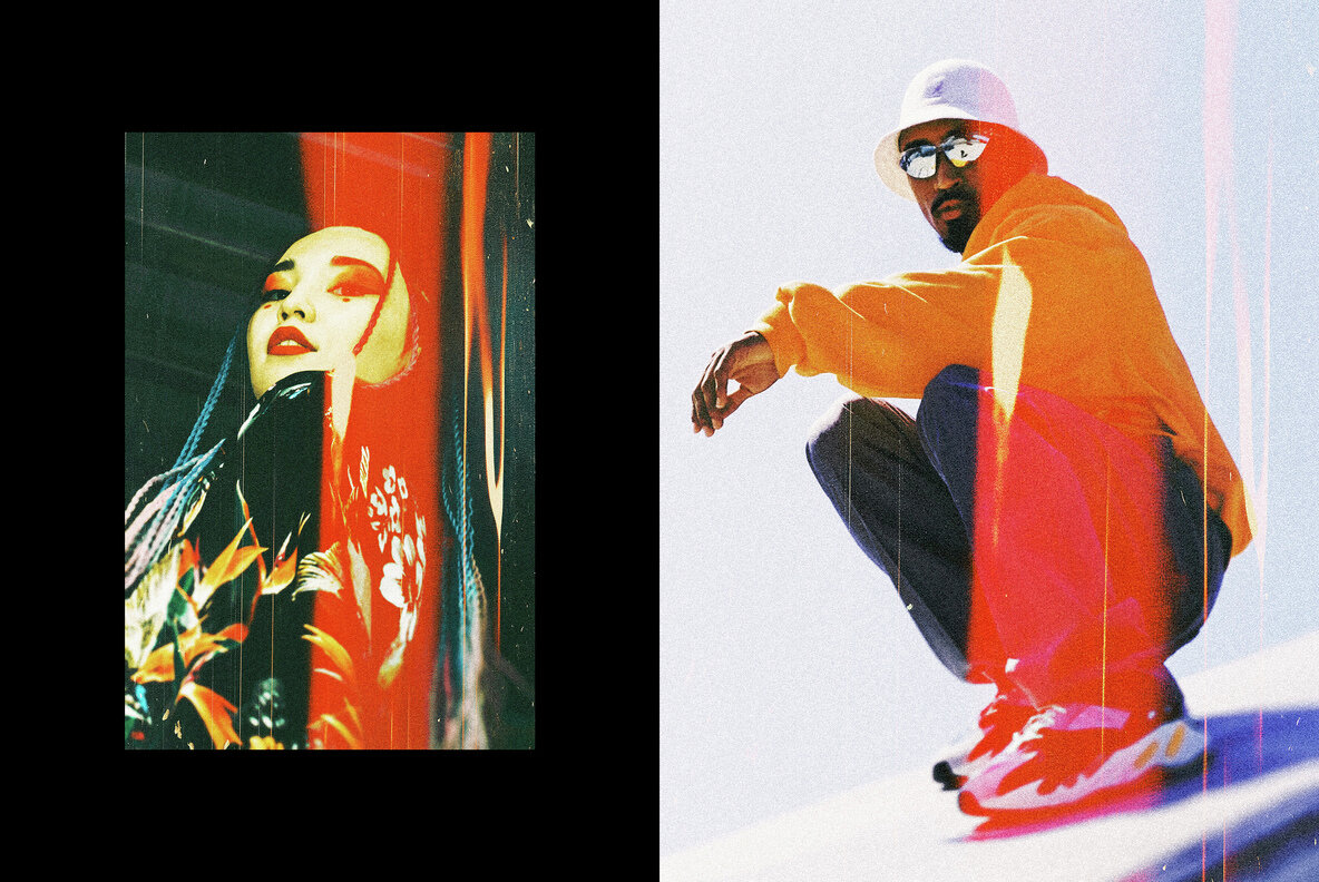 Light Leak Flare Photo Effect 4