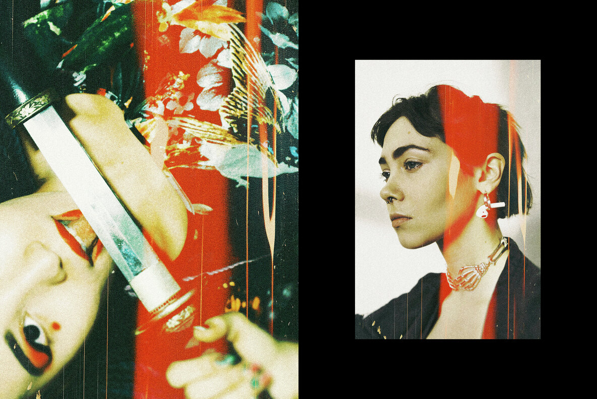 Light Leak Flare Photo Effect 6