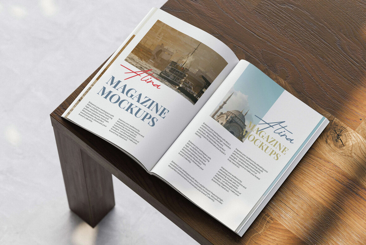 Interior Book Mockups 5