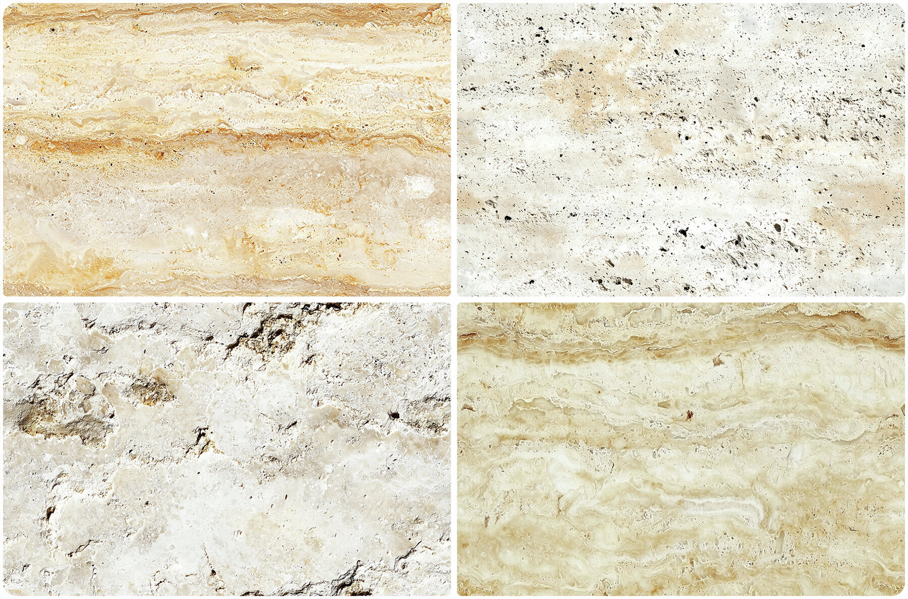 30 Travertine Texture Backgrounds 3