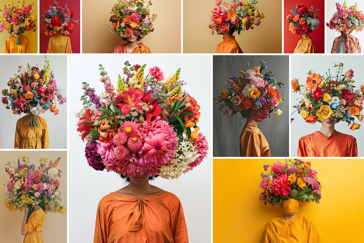 Head bouquets 4