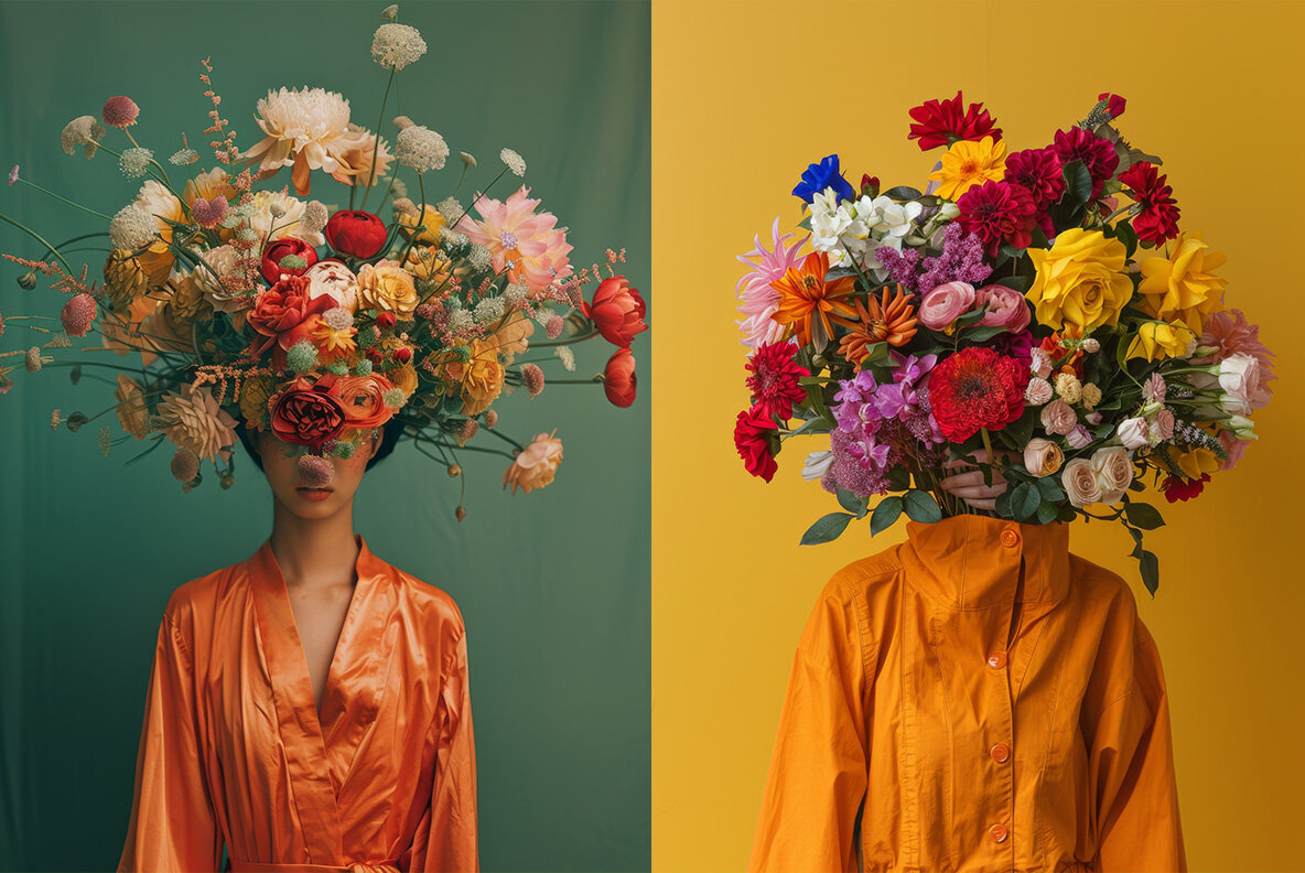 Head bouquets 8