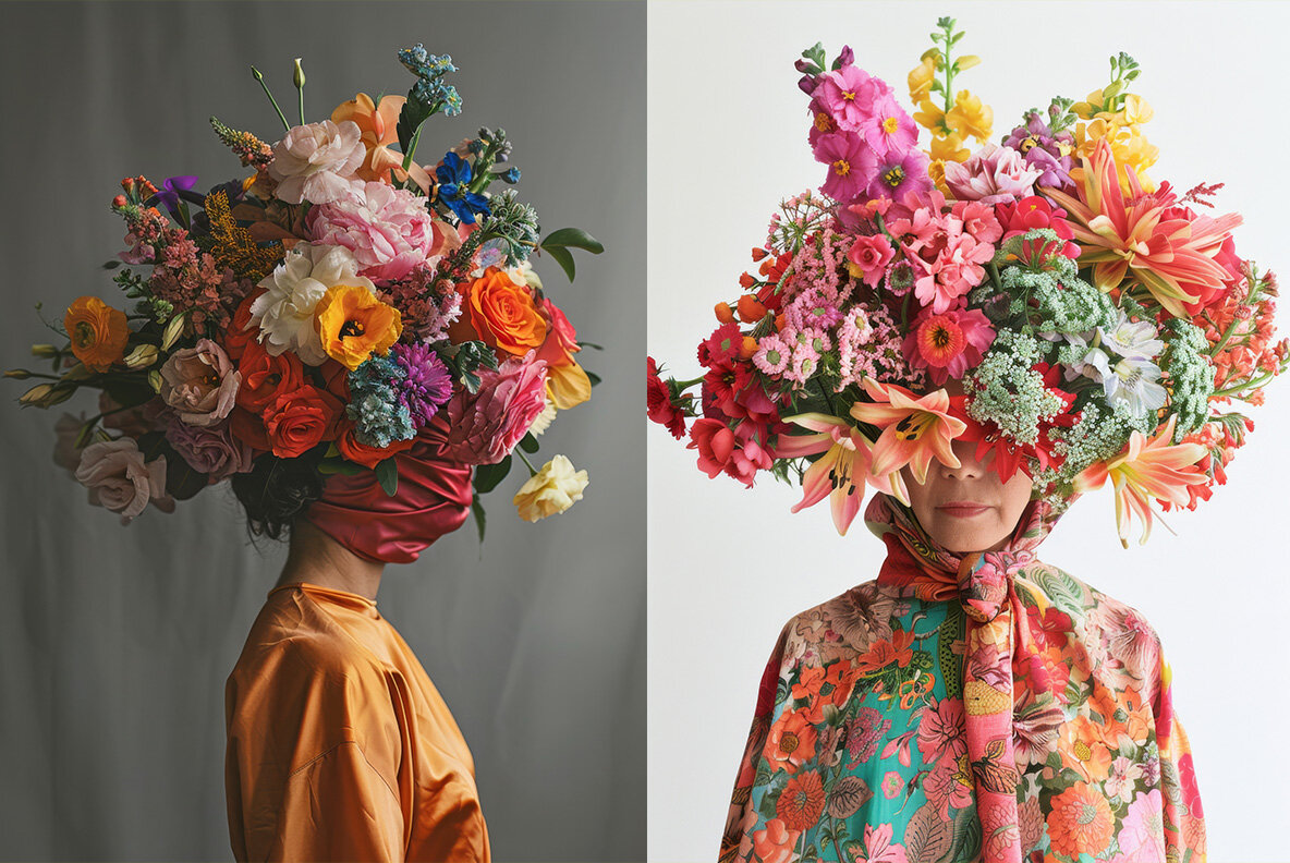Head bouquets 9