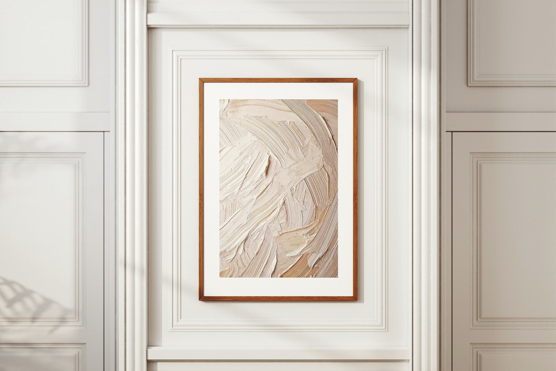 Abstract Oil Textures   Elegant Beige 3