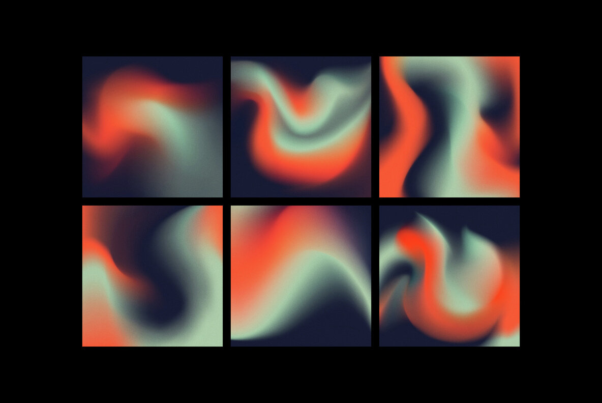 Blend Gradient Shapes Collection 6