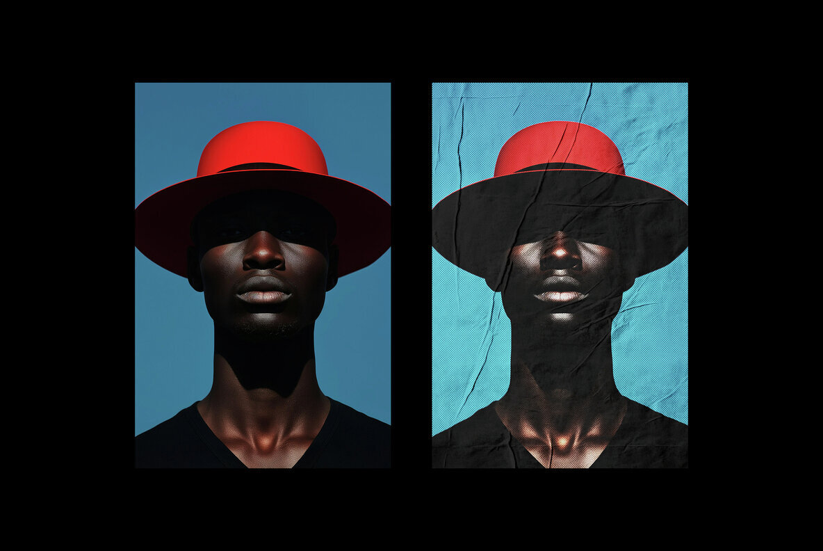 Glued Papers Photo Effect 2