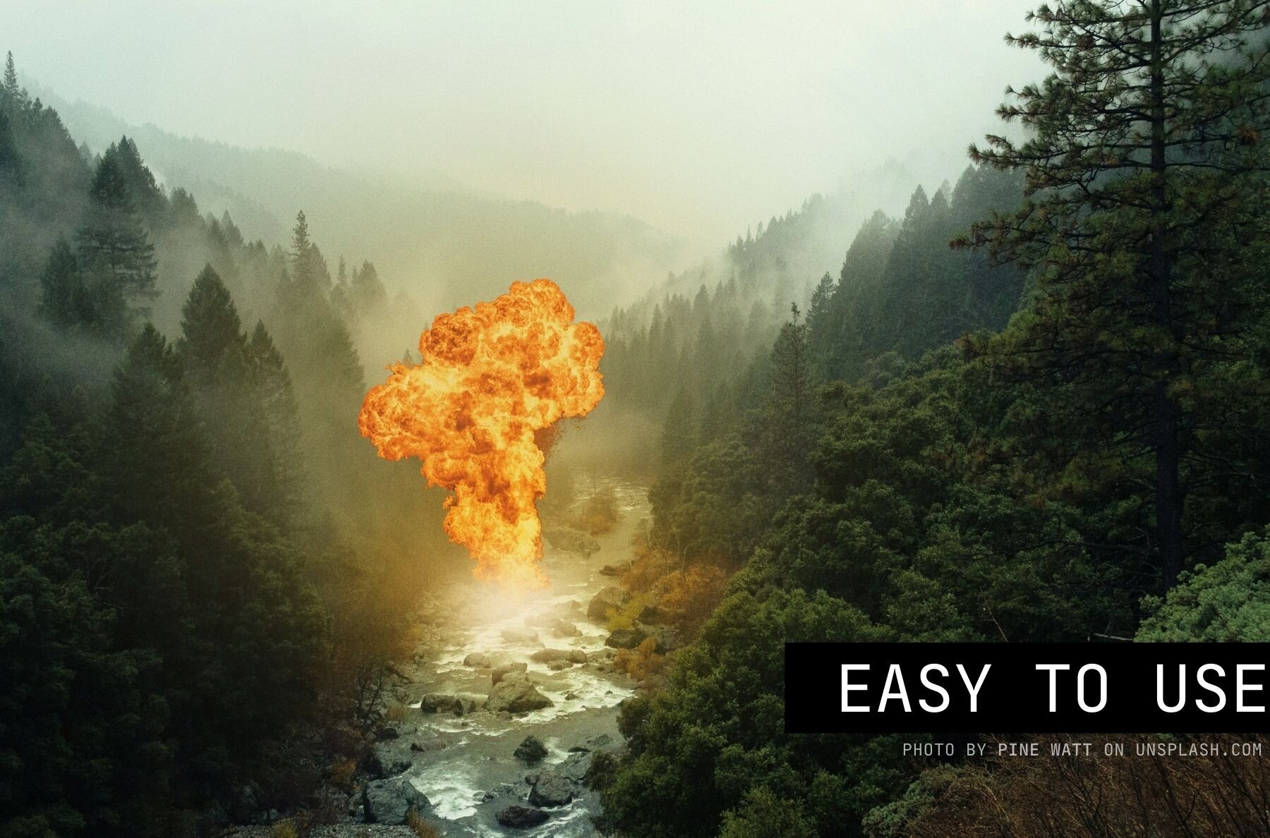 20 Realistic Explosions and Fire 3