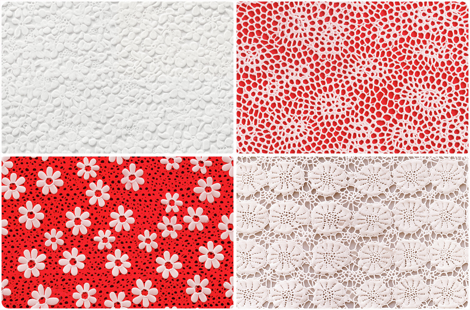 30 Broderie Anglaise Texture Backgrounds 2