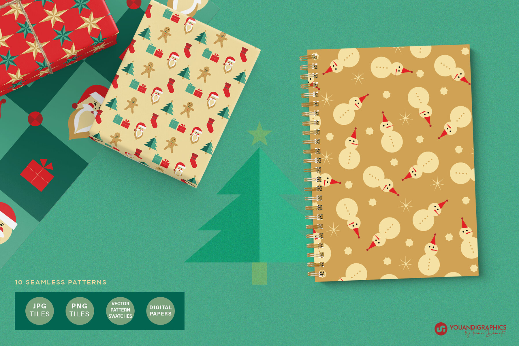 Christmas Patterns   Illustrations 4