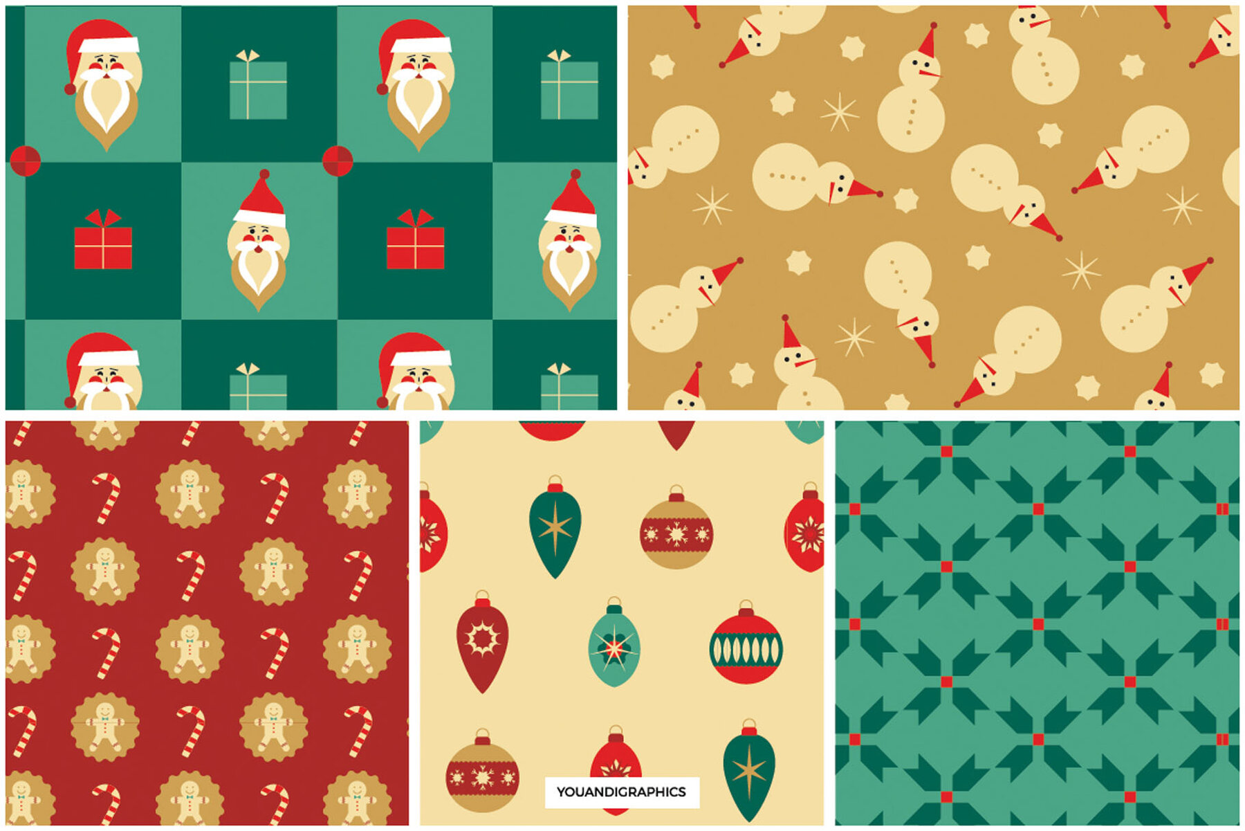 Christmas Patterns   Illustrations 9