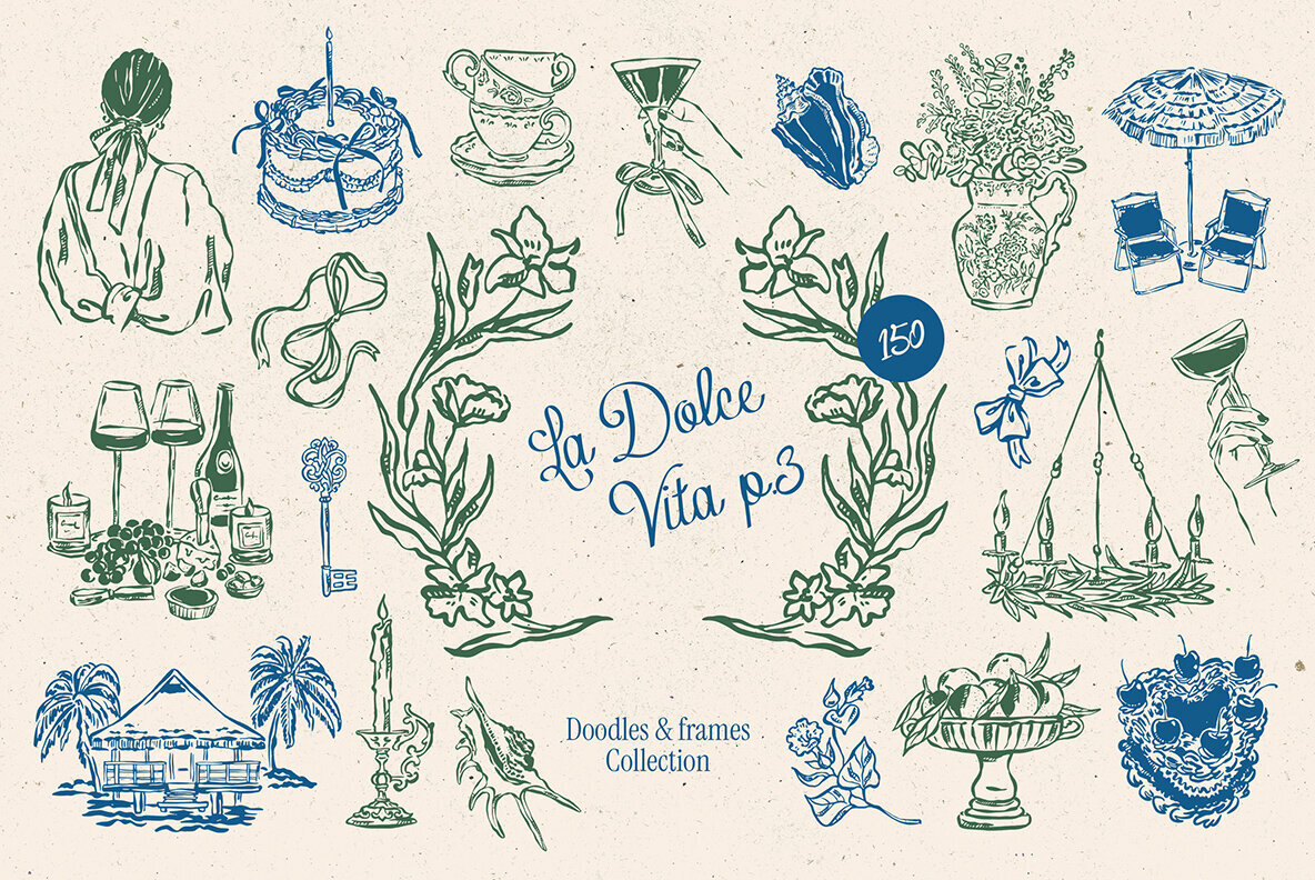 La Dolce Vita Illustrations Part 3 1