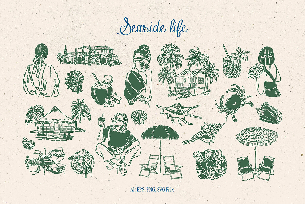 La Dolce Vita Illustrations Part 3 7