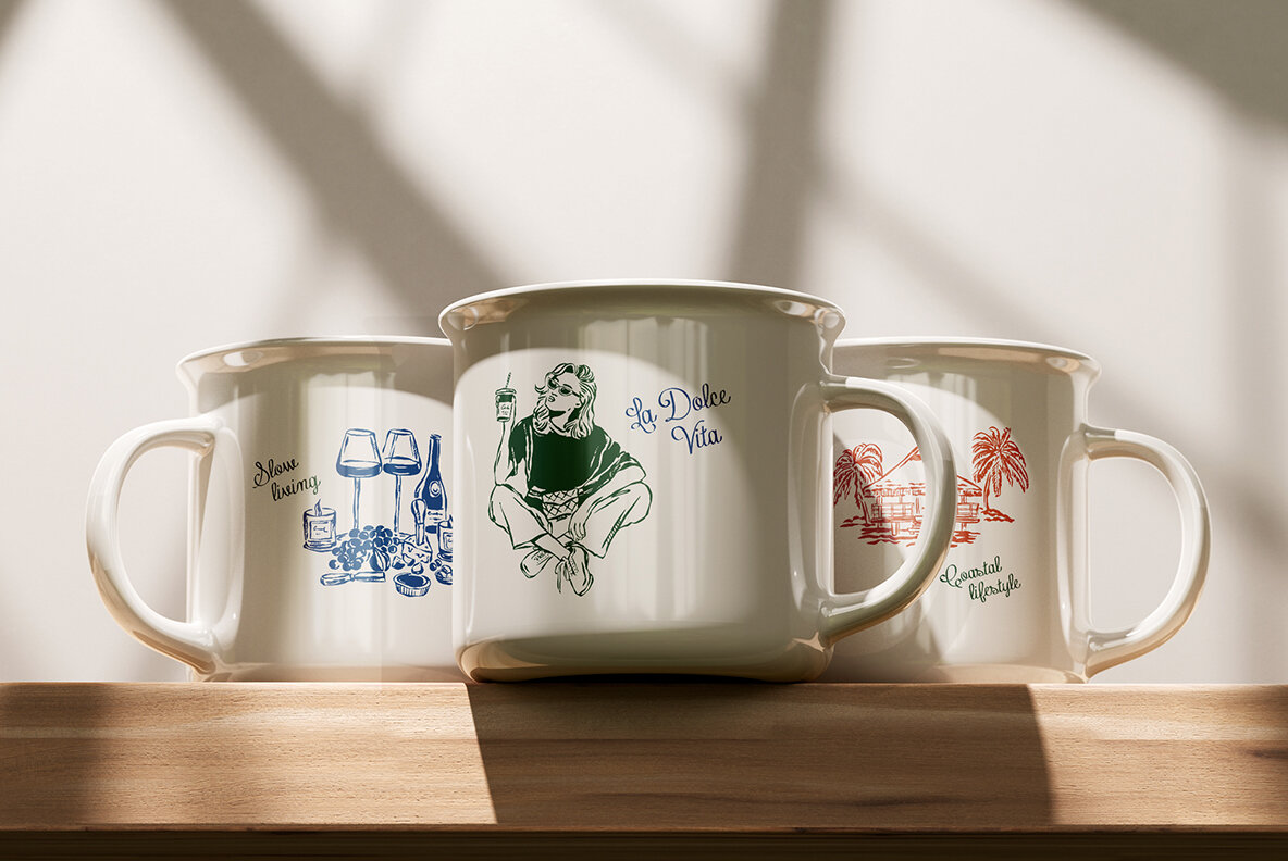 La Dolce Vita Illustrations Part 3 14