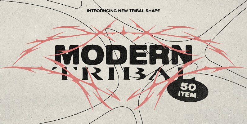 Modern Tribal Shape