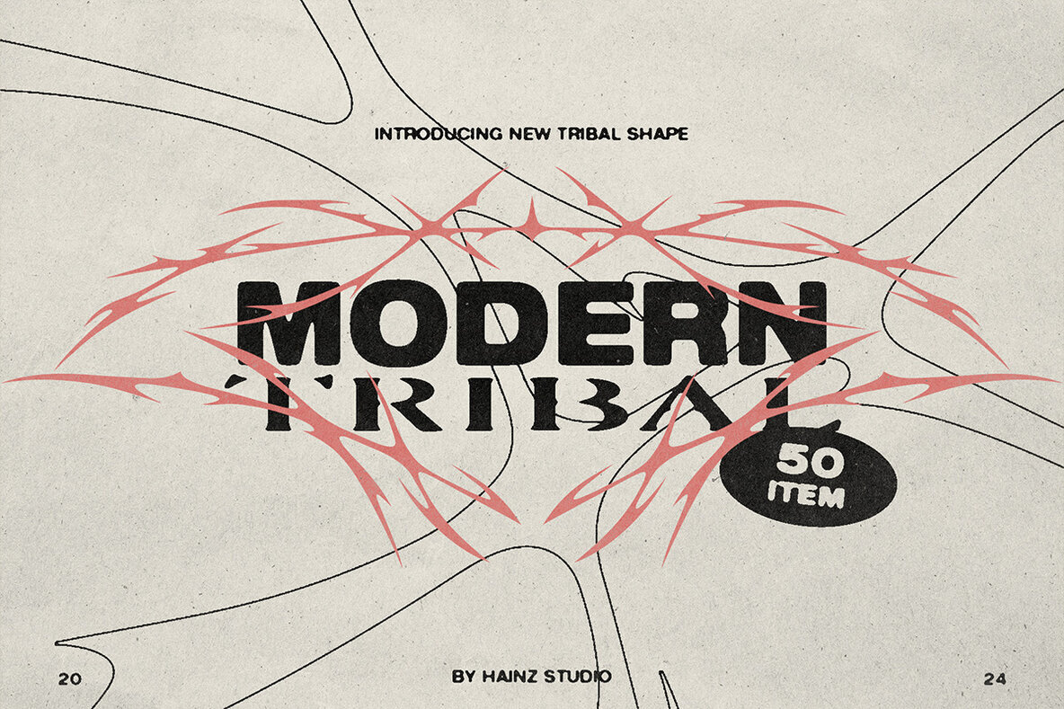 Modern Tribal Shape 1