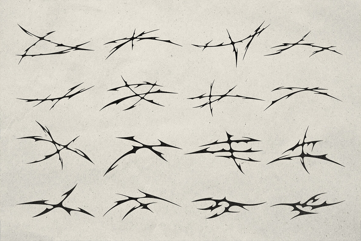 Modern Tribal Shape 2