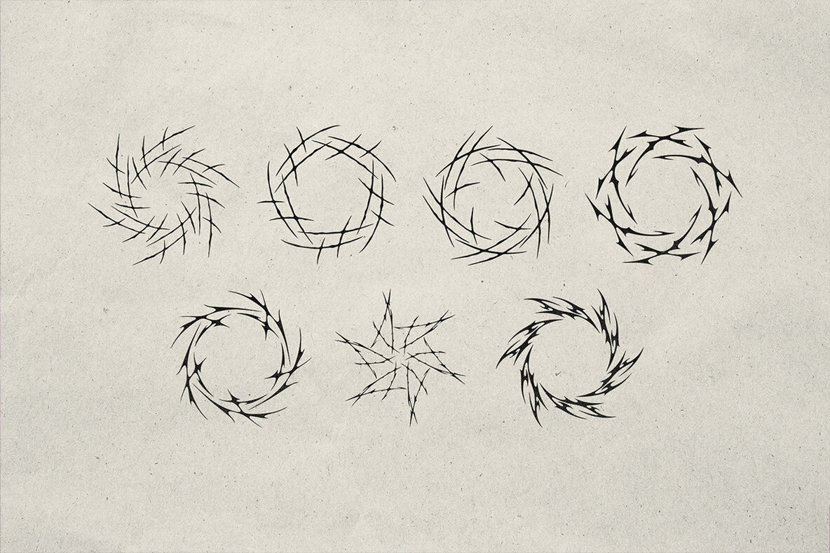 Modern Tribal Shape 6