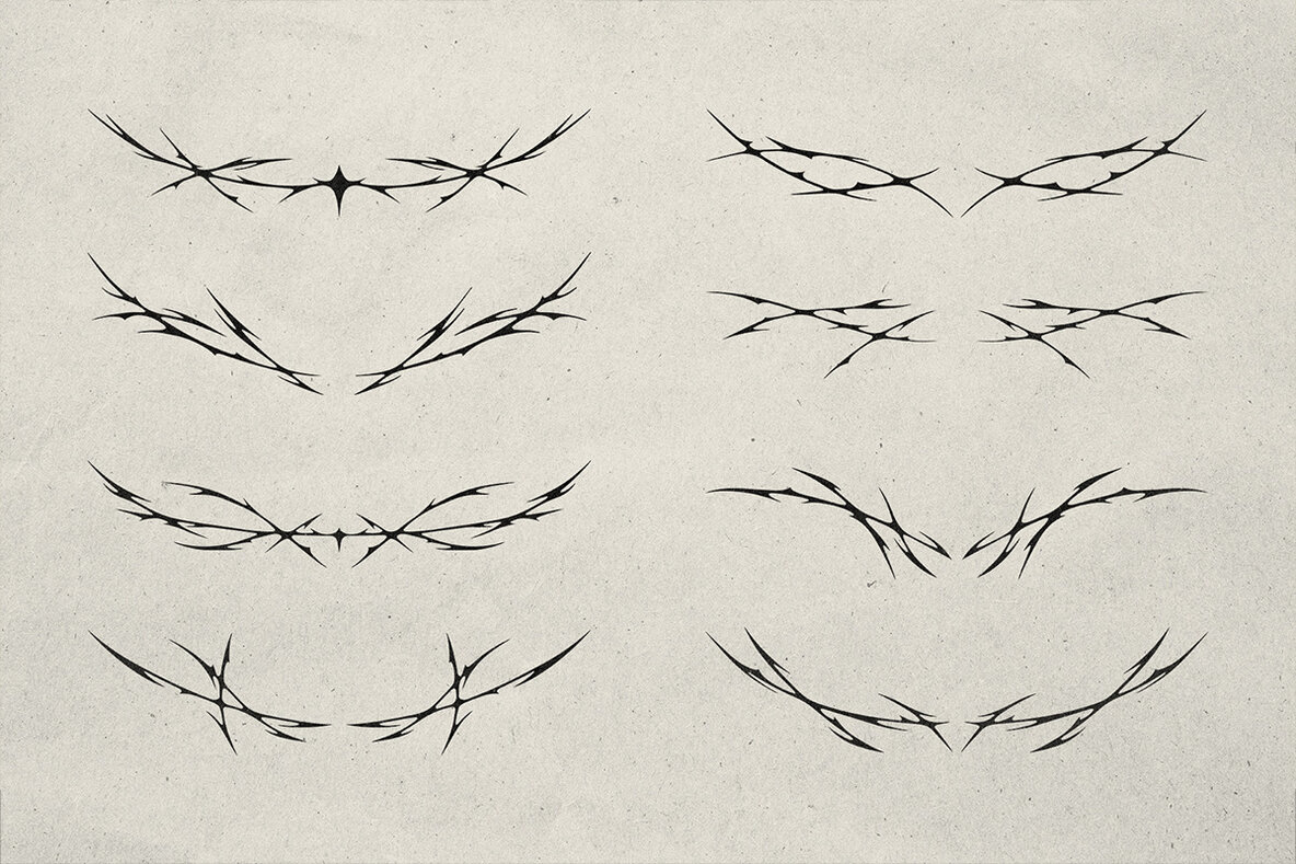 Modern Tribal Shape 8