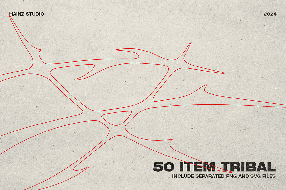 Modern Tribal Shape 12