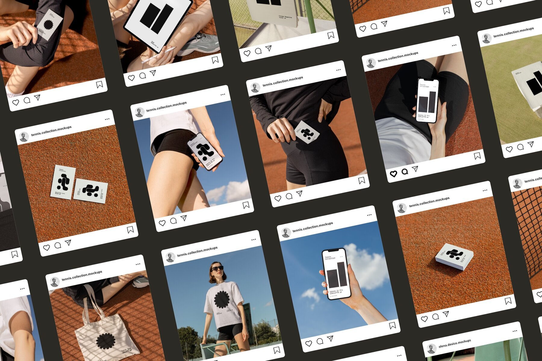 Tennis Collection Mockups 2