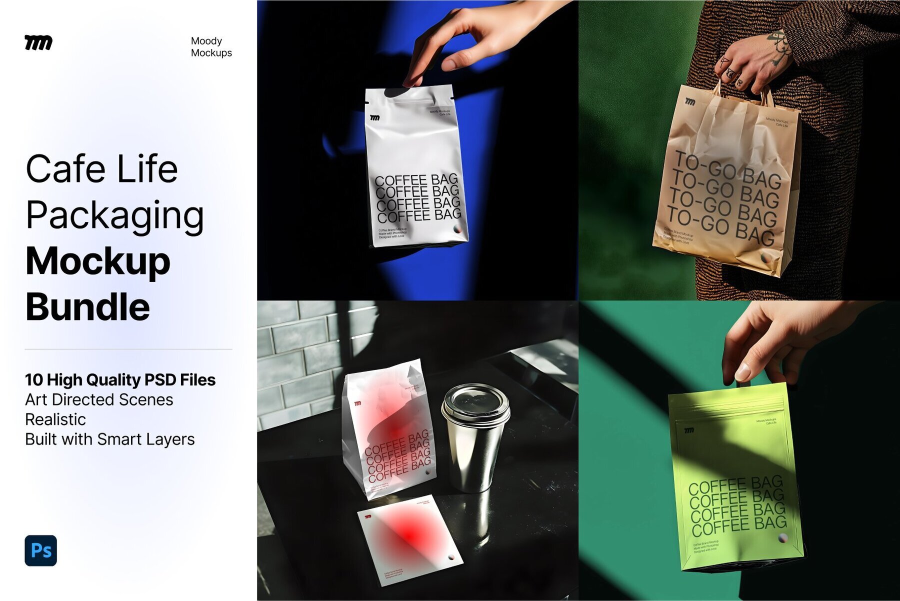 10 Cafe Life Mockups Bundle 1