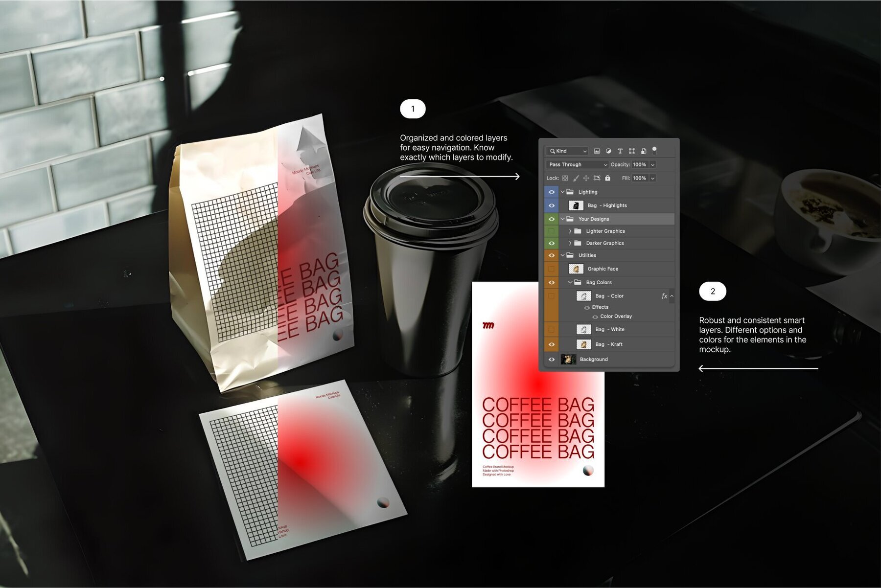 10 Cafe Life Mockups Bundle 3