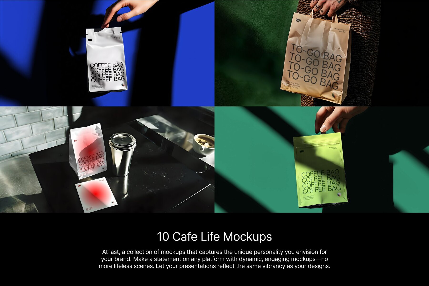 10 Cafe Life Mockups Bundle 4