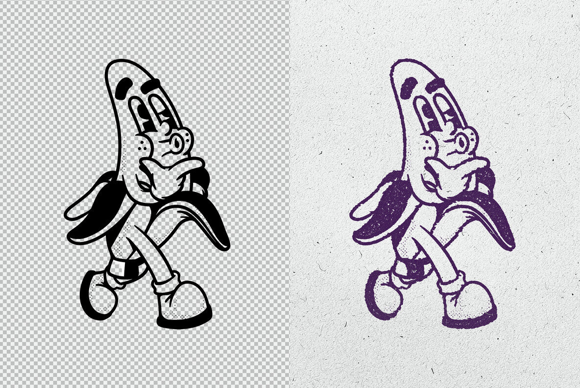 Grunge Stamp Text and Logo Effect 3