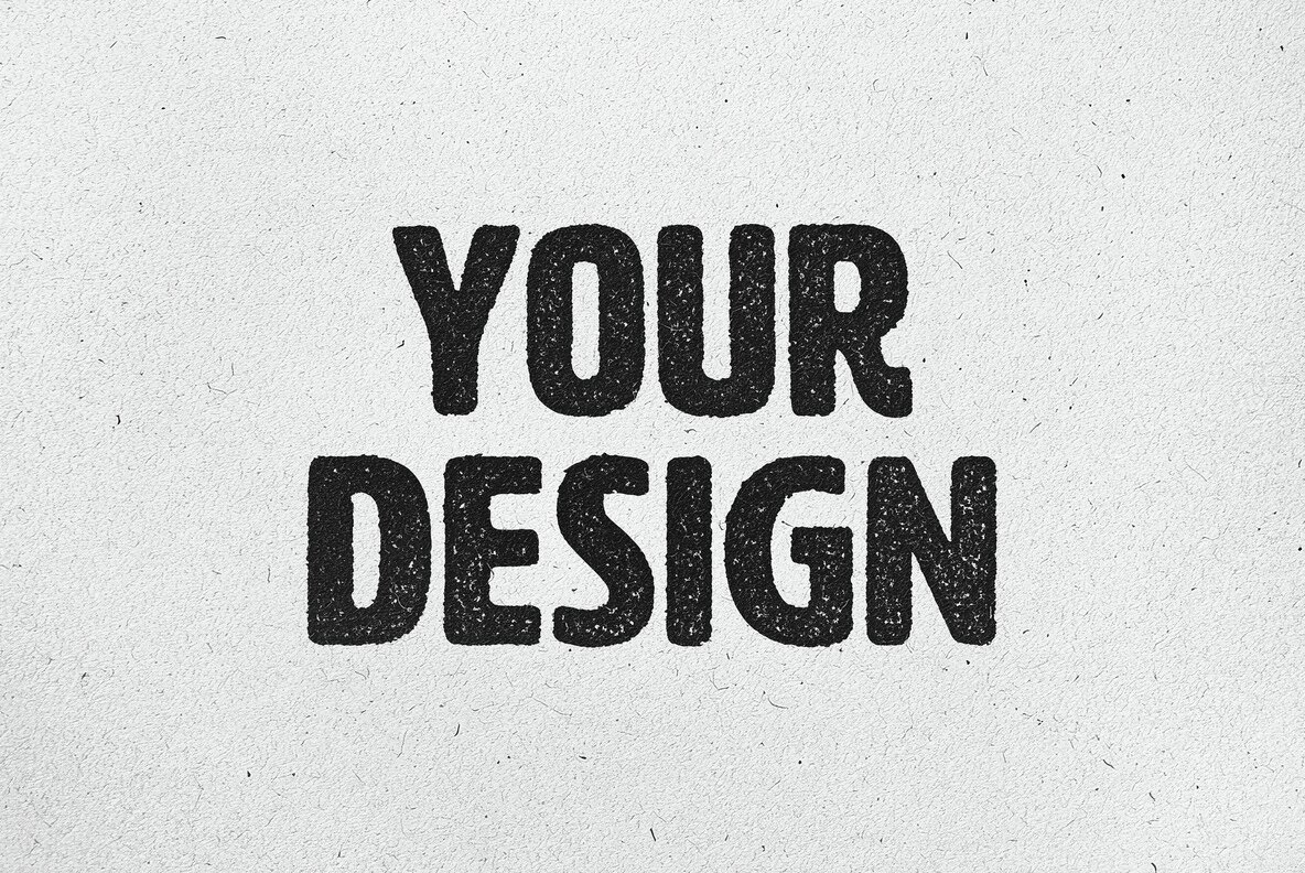 Grunge Stamp Text and Logo Effect 6