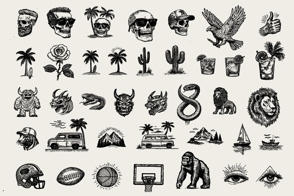 Vintage Illustrations 5