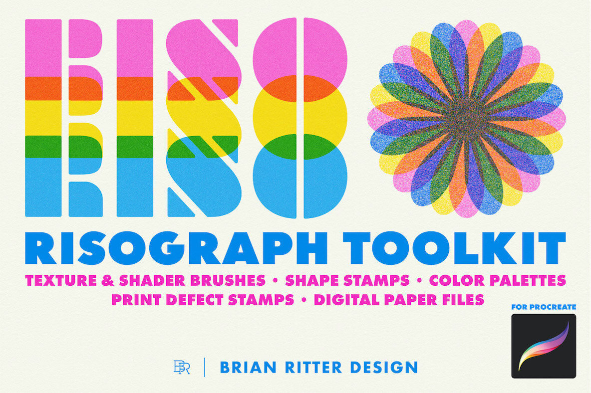 Risograph Toolkit for Procreate 1