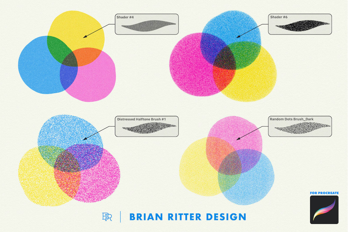 Risograph Toolkit for Procreate 4