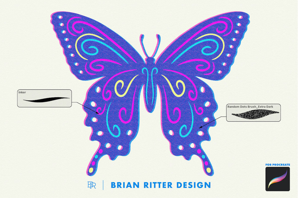 Risograph Toolkit for Procreate 5