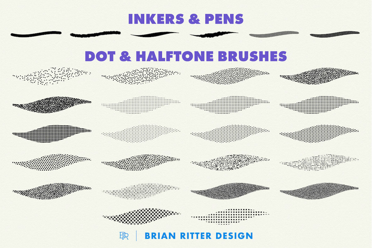 Risograph Toolkit for Procreate 6