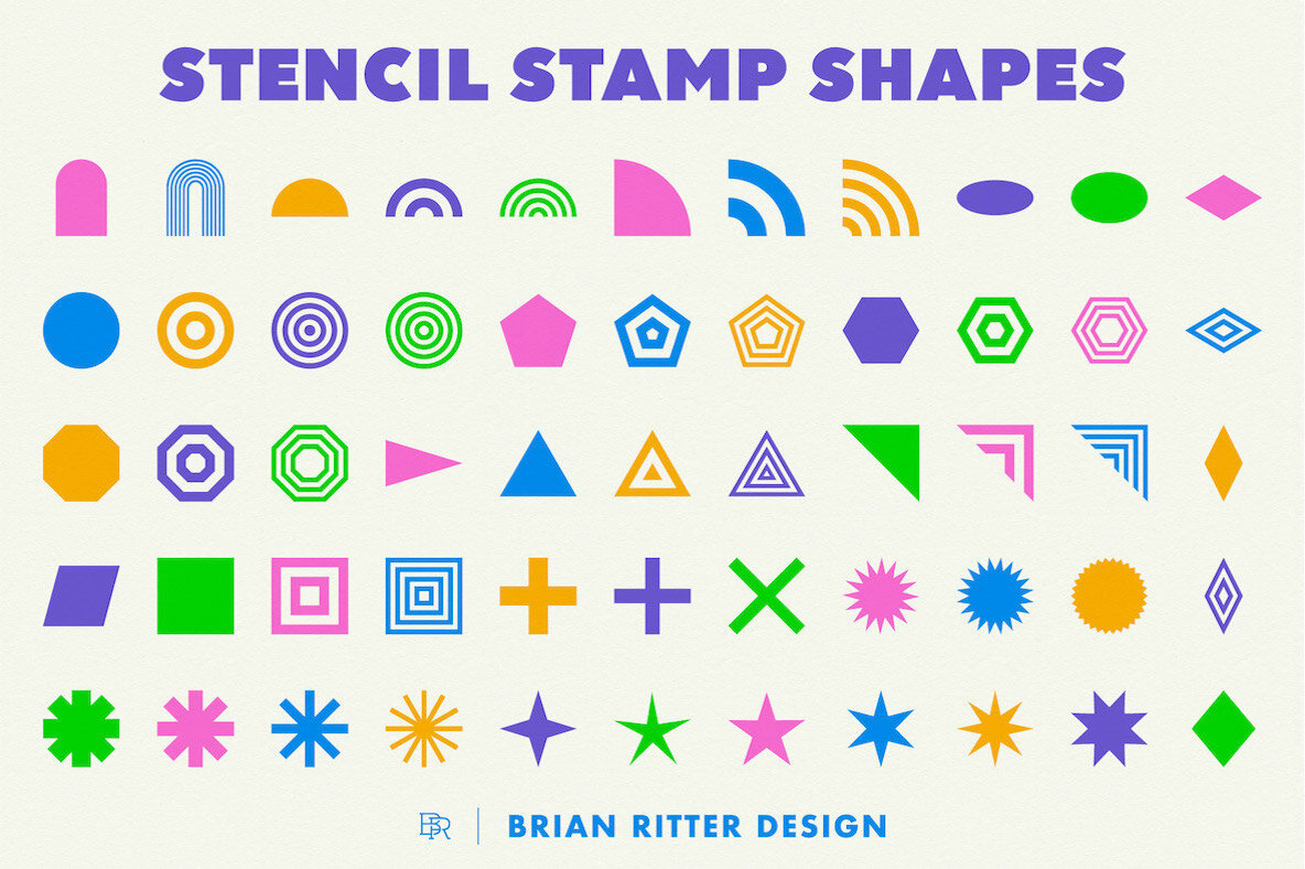 Risograph Toolkit for Procreate 10