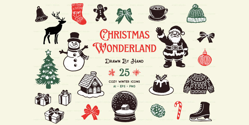 Christmas Wonderland Winter Icons