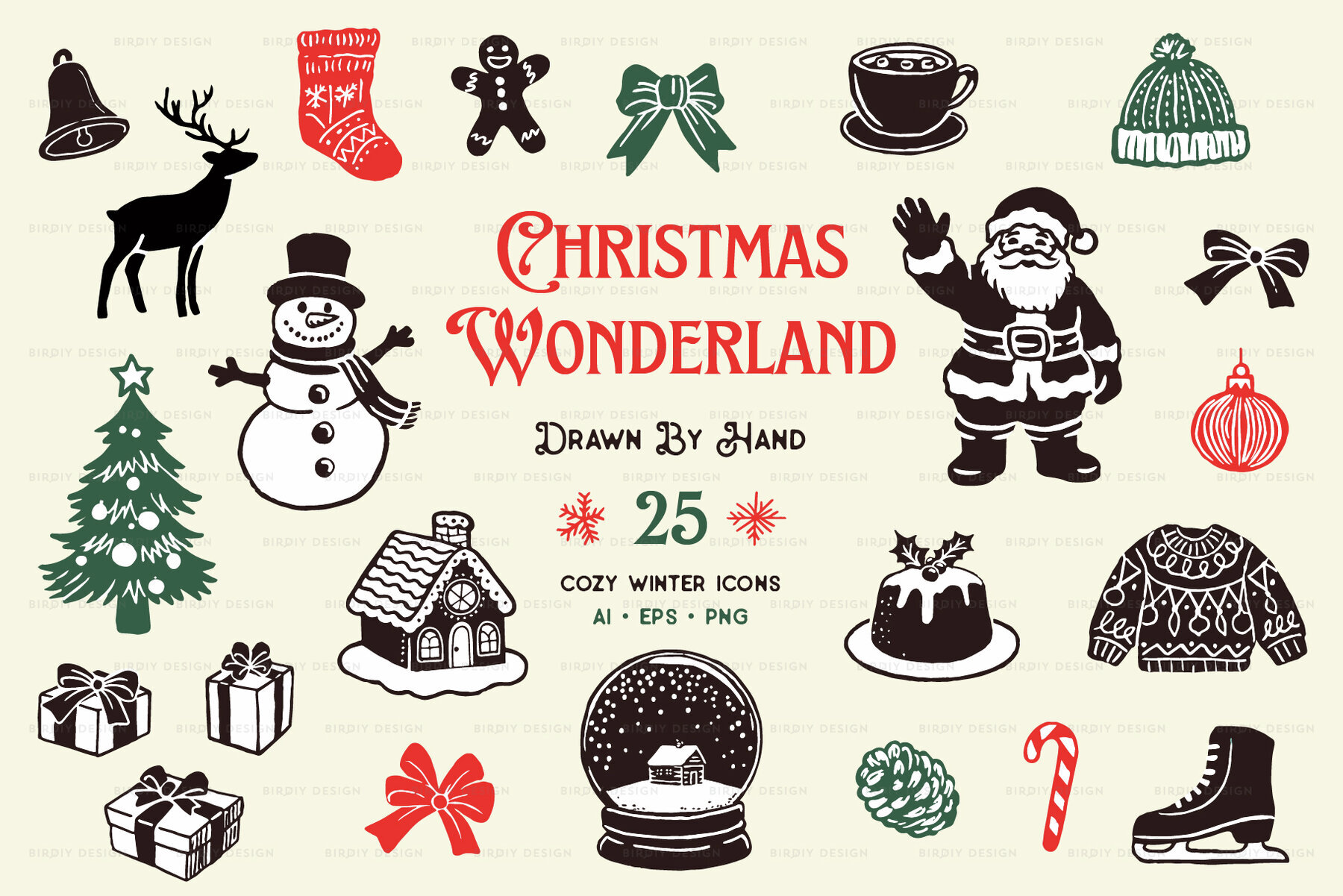 Christmas Wonderland Winter Icons 1