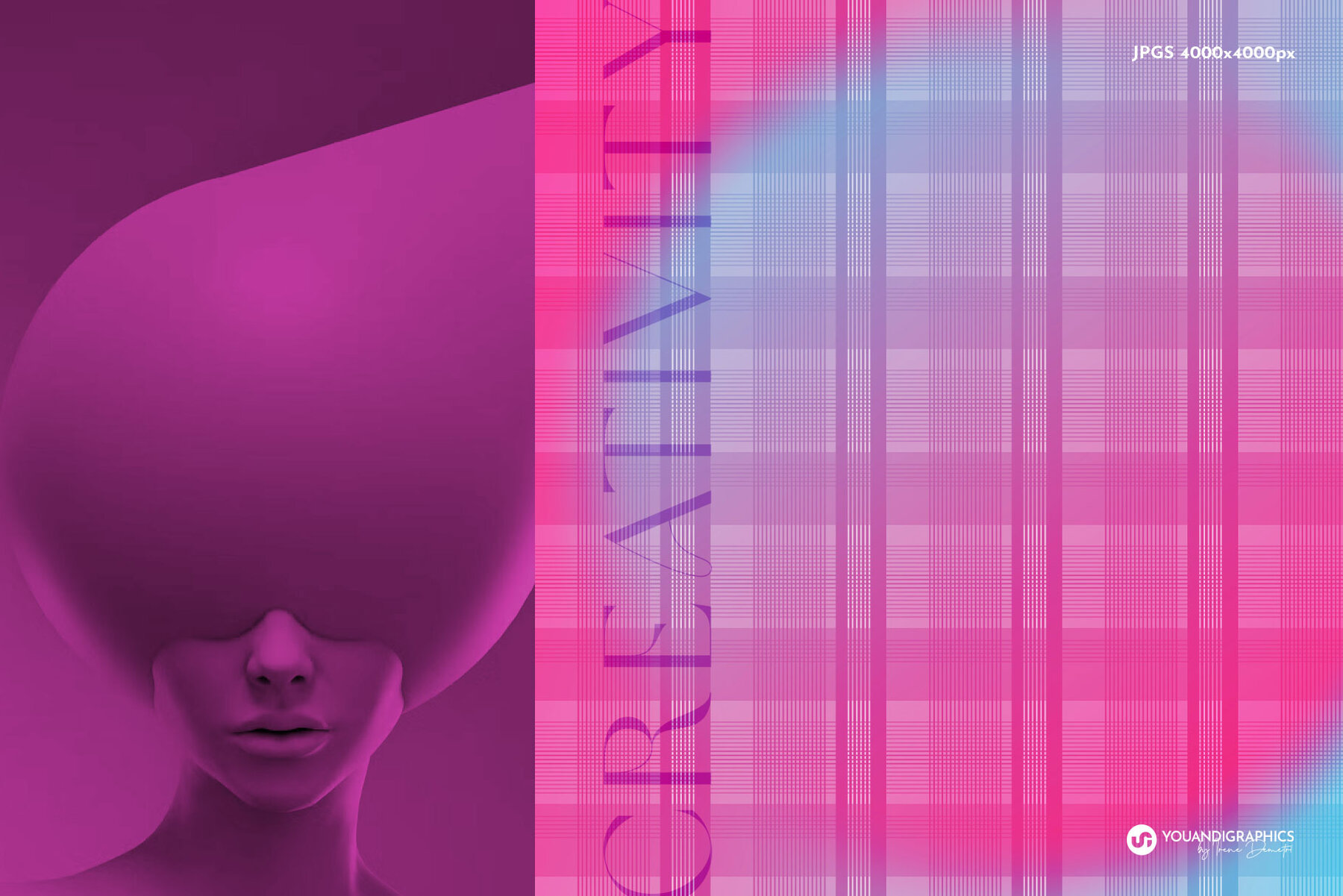 Plaid Gradient Backgrounds 4