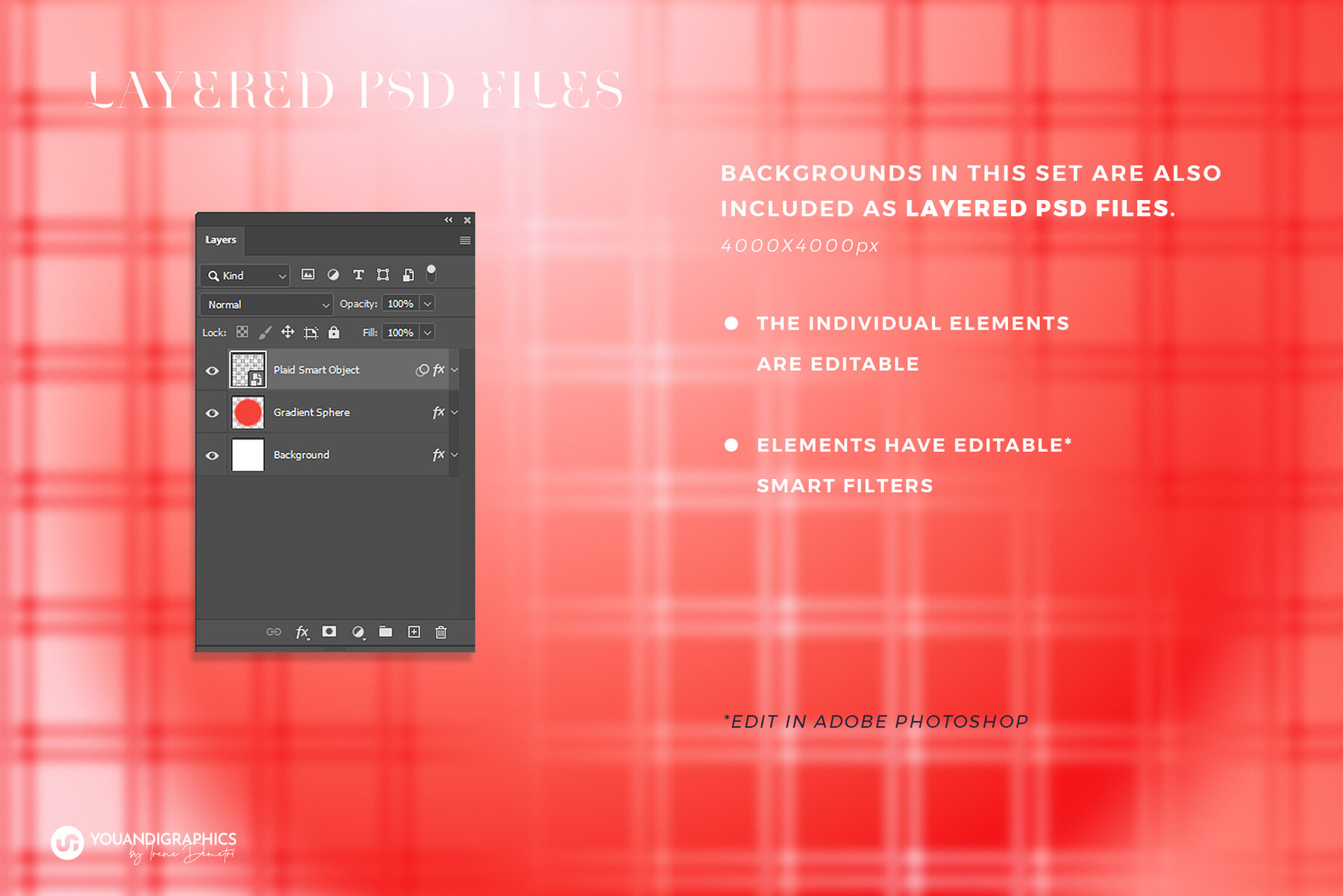 Plaid Gradient Backgrounds 5