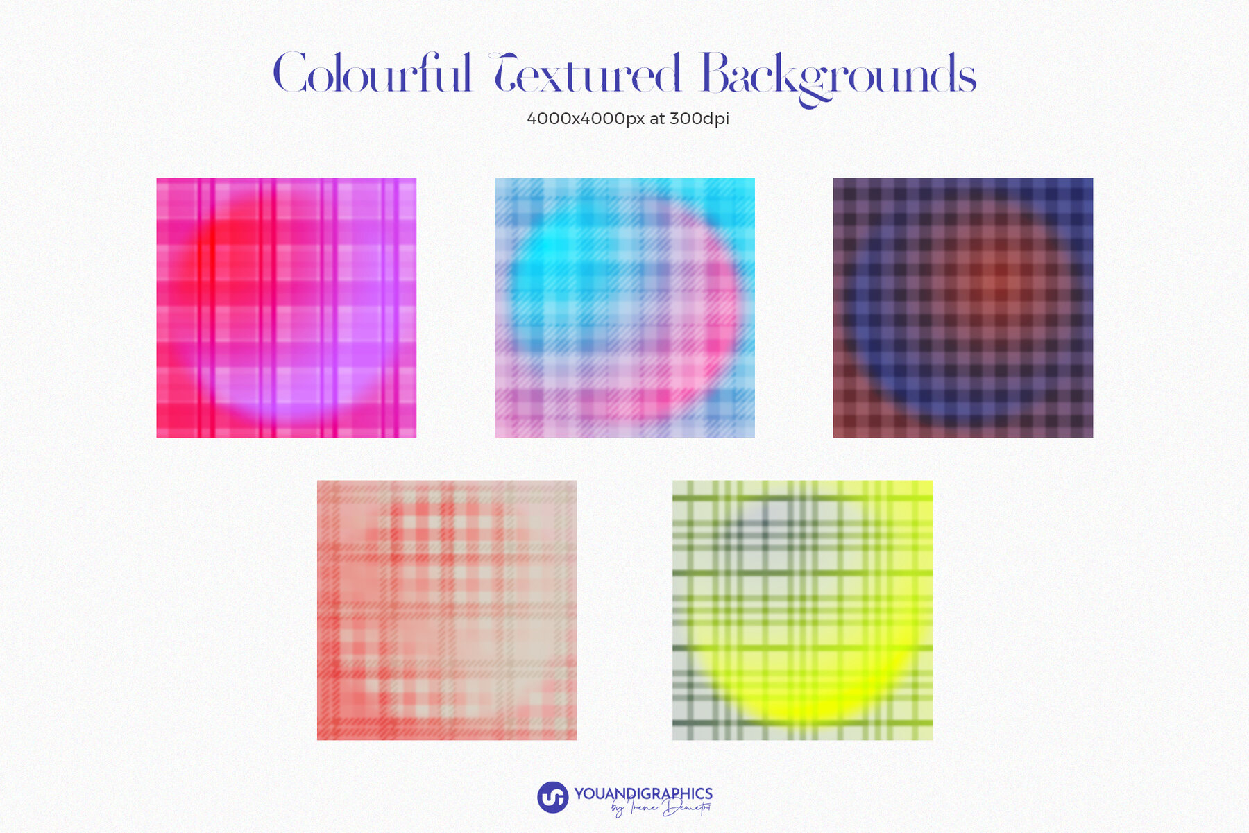 Plaid Gradient Backgrounds 12