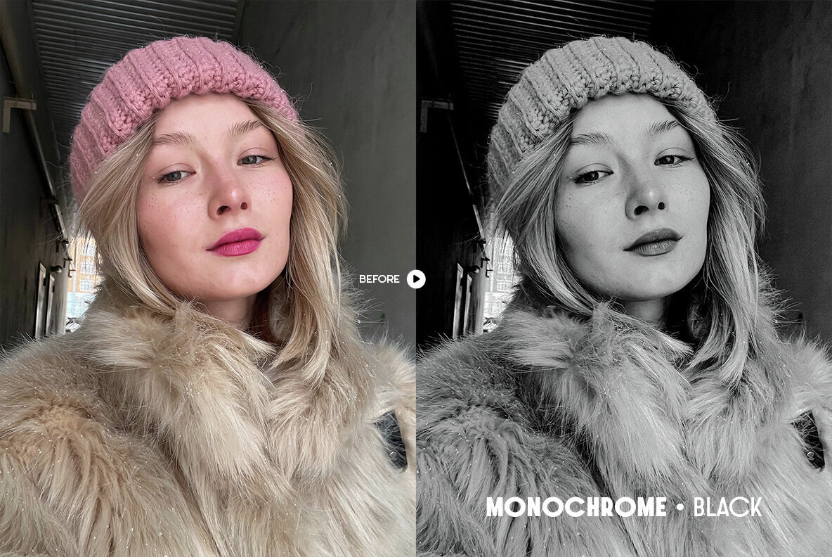 Monochrome Lightroom Presets 3